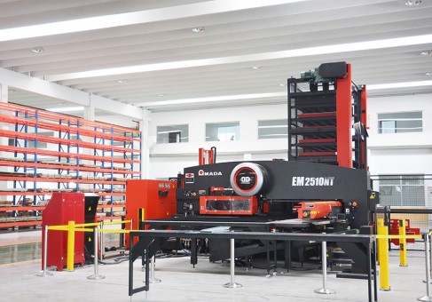 日本天田鈑金數(shù)控自動化柔性生產(chǎn)線